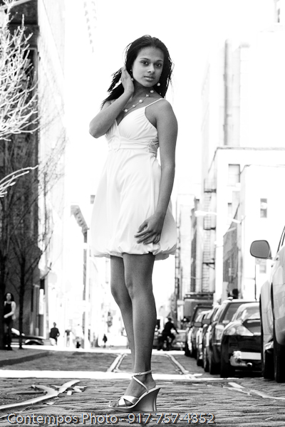 Female model photo shoot of Sharda B by Lloyd Crawford