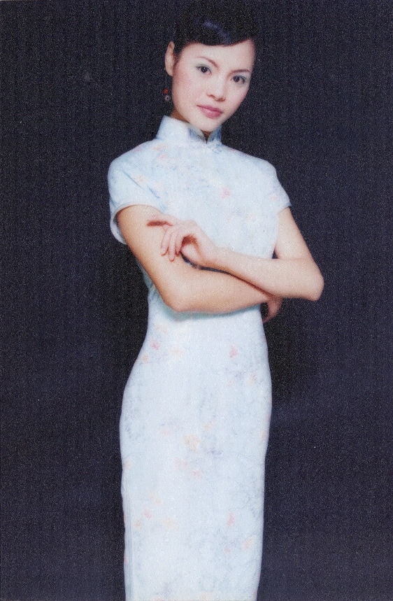 Female model photo shoot of wu jing fu