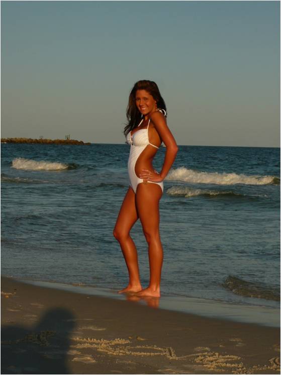 Female model photo shoot of Brittany Kyndal in Perdido Key