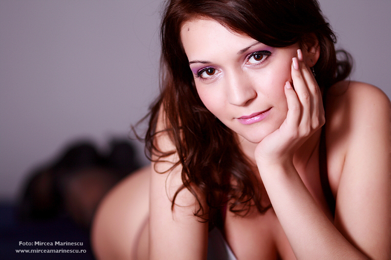 Female model photo shoot of Anca - Georgiana by Mircea Marinescu