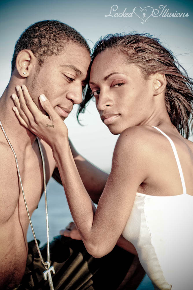Female and Male model photo shoot of Gabrielle Inez and Terrell Harris by Locked Illusions Images