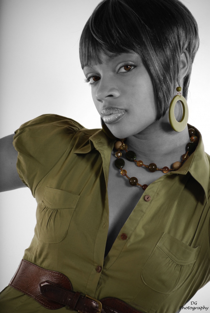 Female model photo shoot of Keisha K by DG_Photography in Columbus, GA