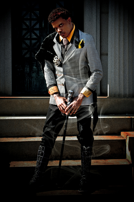 Male model photo shoot of Antonio of Imajae Image and M Tyrell Kincade, wardrobe styled by CoD Fashions LLC