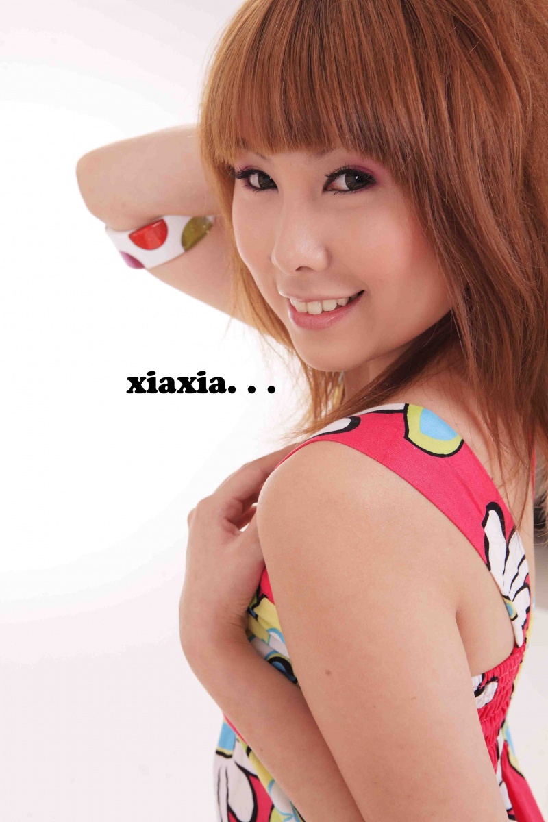 Female model photo shoot of xiaxia in i-studio
