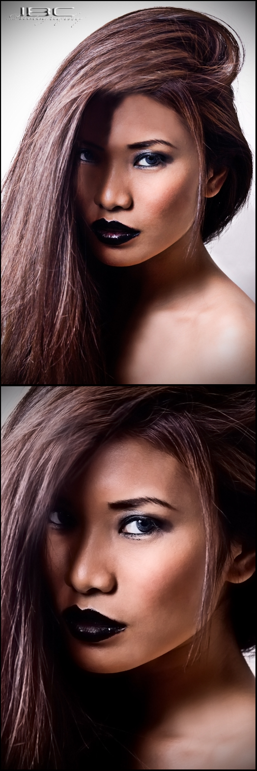 Female model photo shoot of Mih Jimenez by Derrick S Clegg in North Carolina, makeup by Samsational Faces LLC