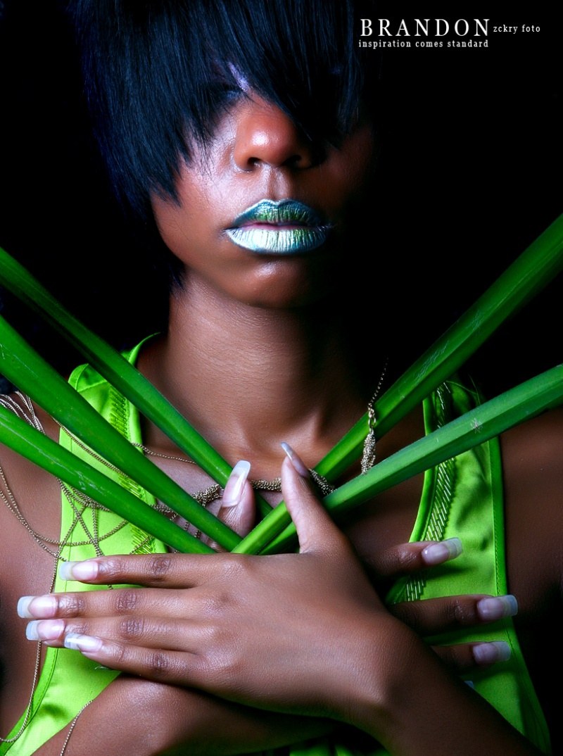 Female model photo shoot of ChaVaughn N by Brandon Zackery Imagery, makeup by Aeyes Beauty Surprise