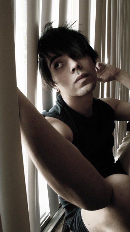Male model photo shoot of Jon-Bon in my apartment in Santa Ana