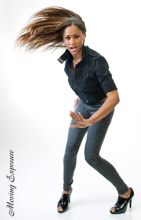 Male and Female model photo shoot of Moving Exposure and Sherica Elaine in Home Studio DeSoto Tx