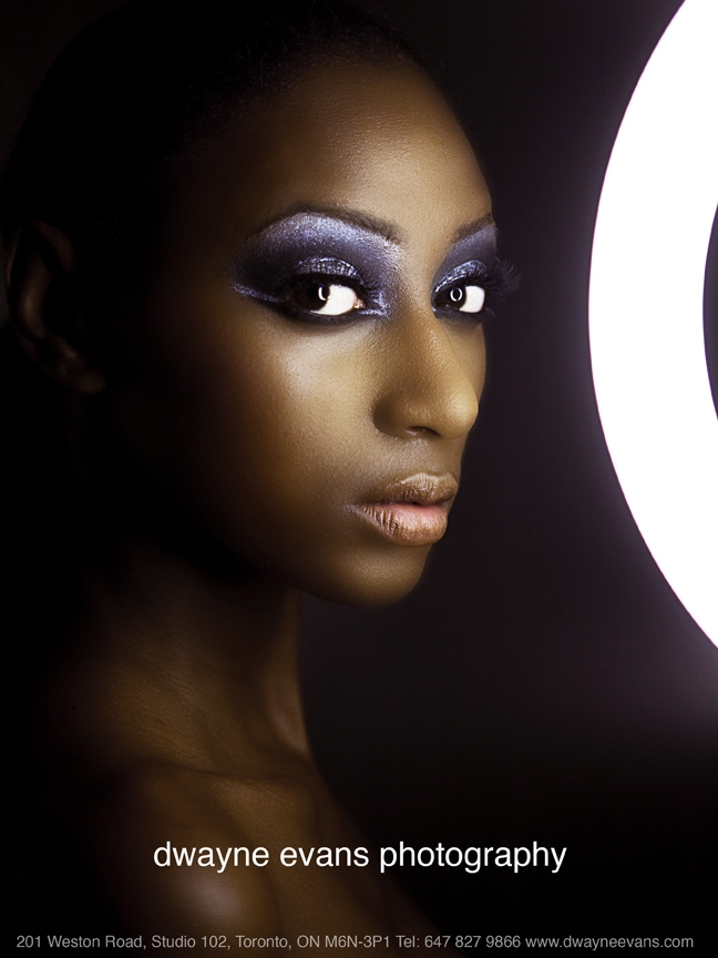 Female model photo shoot of Mislah by Dwayne Evans Photograph, makeup by Andrea Ellingson