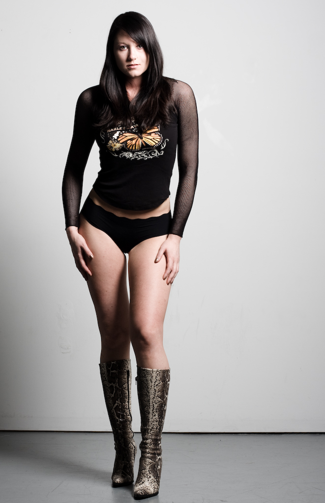 Female model photo shoot of Miz Lynn by Mike Luong Photography in Studio, Seattle, Wa