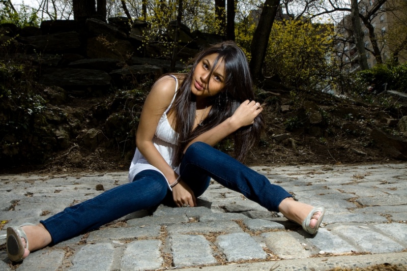 Female model photo shoot of Erika Sanchez by Martell photography
