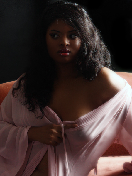 Female model photo shoot of Curvy Model ShayShaunte by ML Photography