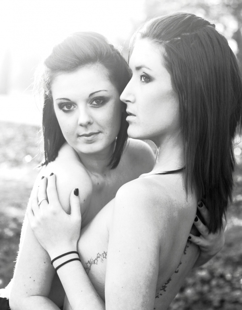 Female model photo shoot of Victoria Woolford and Samantha Ames