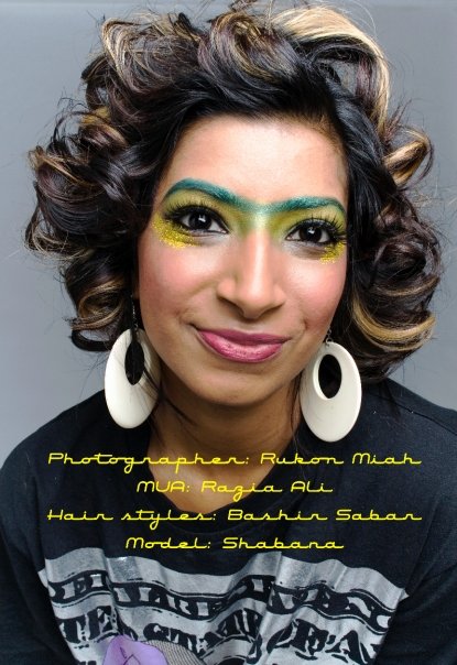 Female model photo shoot of SHABANA MOTEGHERIA by Rukon Images in uel studios