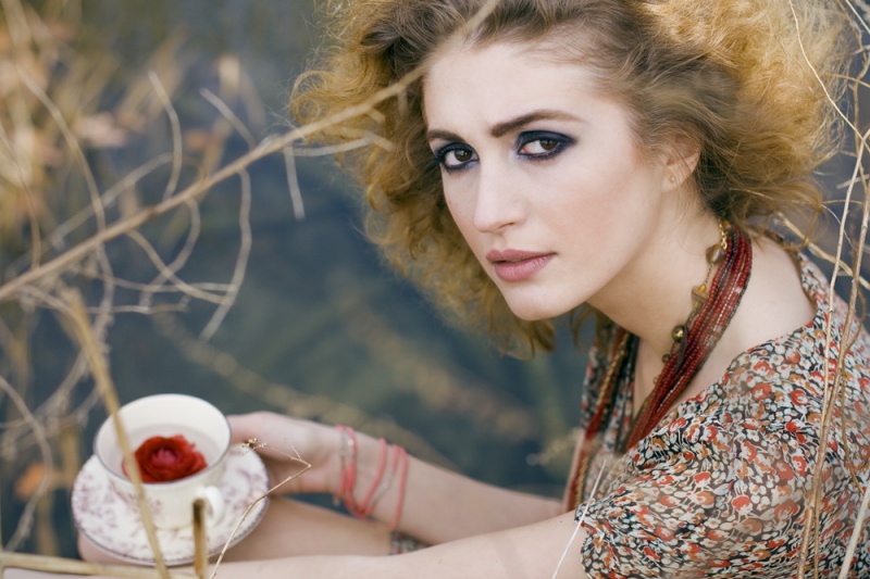 Female model photo shoot of Liudmyla_p by Irina Danielyan