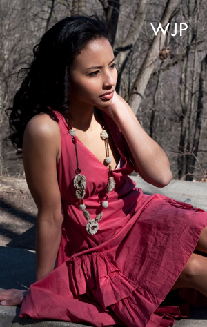 Female model photo shoot of Maya Usher by Winnie Jeng Photography