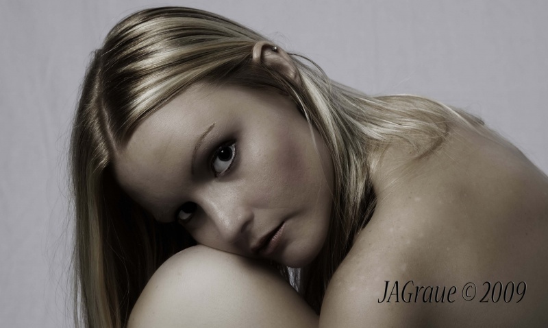 Male and Female model photo shoot of Jordan Graue and Jenna-Maree Wild in Studio