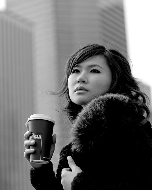 Female model photo shoot of Hanffy Liao in Outdoor- Seattle, makeup by Hanffy