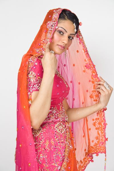 Female model photo shoot of Kiran R by Tom Hart Photography in Birmingham, makeup by Sonila Ellahi