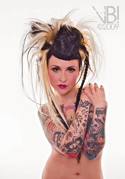 Female model photo shoot of Ceri Cushen by VenusBlue imaging and Clarke photographer, makeup by Beatriz Lopez