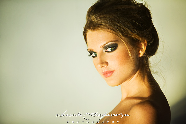 Female model photo shoot of Makeup By Maxine and Ksanka by CRE Photo, hair styled by frances f