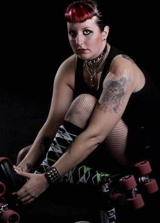 Female model photo shoot of Hellcat