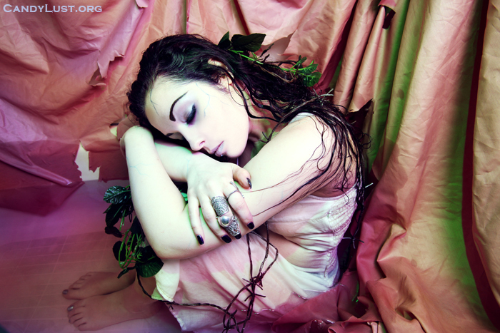 Female model photo shoot of Divinorae Elleven by CandyLust in bklyn, makeup by Helen Yakir