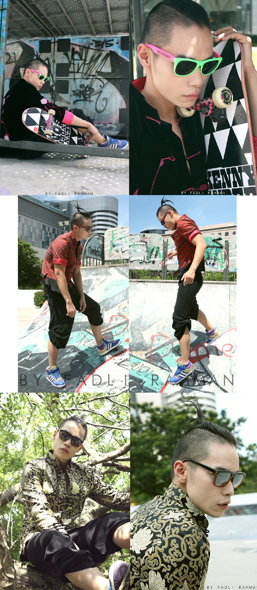 Male model photo shoot of FadliRahman in skate park singapore :D