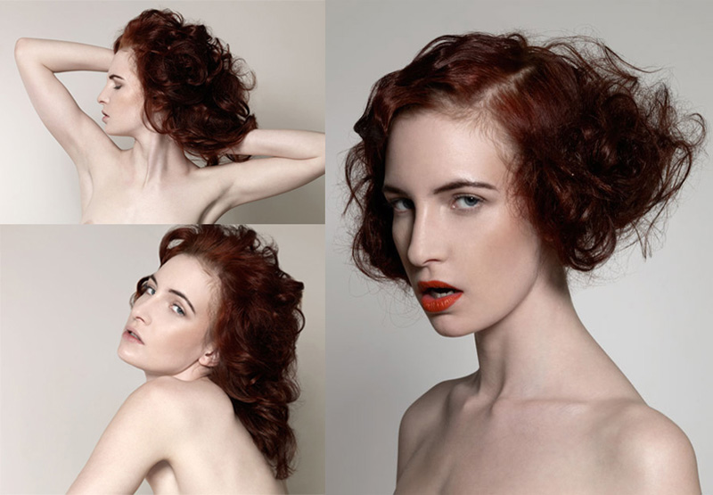 Female model photo shoot of Kayt Webster-Brown by Keith Clouston in London, makeup by Elbie MakeUpProfile