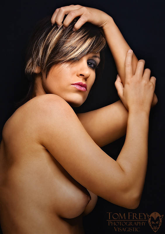 Female model photo shoot of MsChanel in Studio