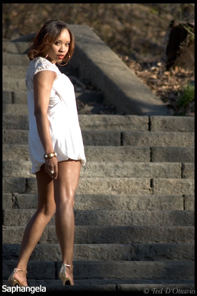 Female model photo shoot of Saphangela in Prospect Park