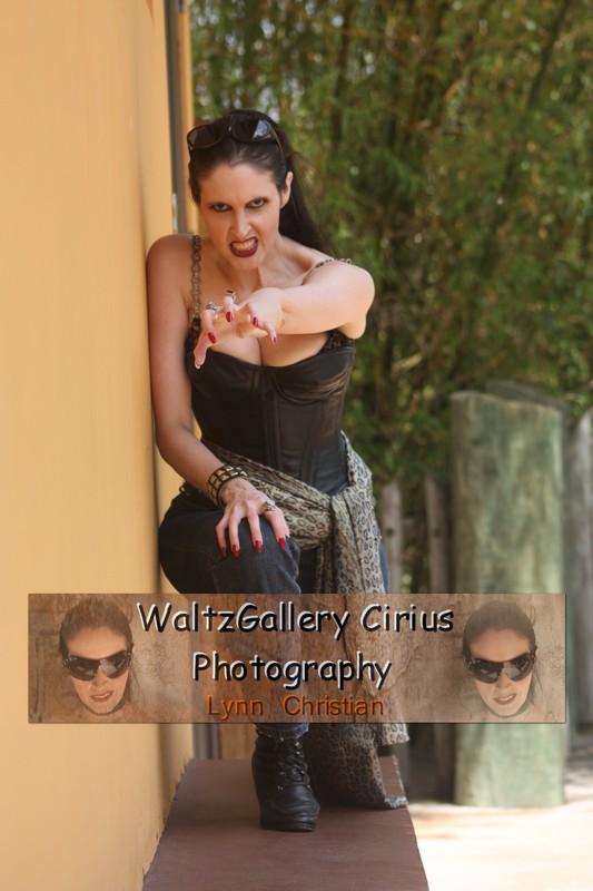Male and Female model photo shoot of WaltzGallery OutReech and Lynn Christian in Jacksonville Zoo 855442