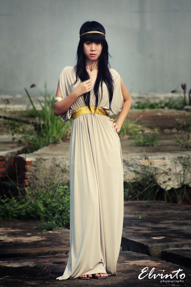 Female model photo shoot of dominique ivonne in indonesia,jakarta,PIK
