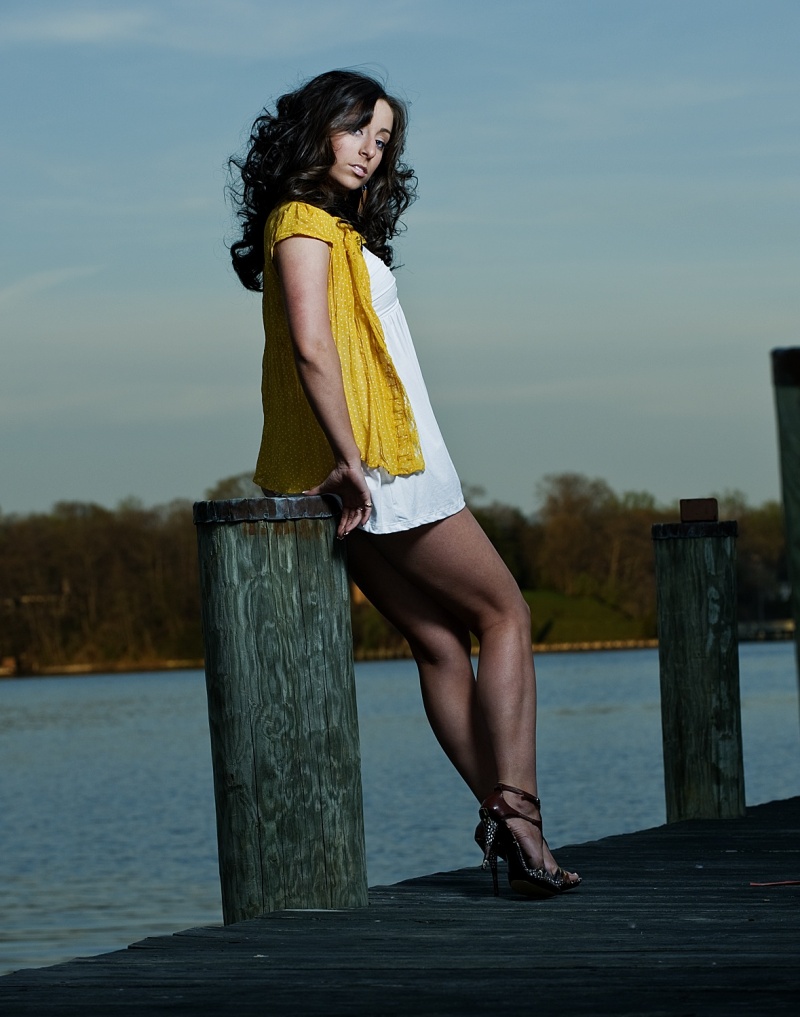 Female model photo shoot of Gweni by DFournier-Photography, hair styled by Ava W