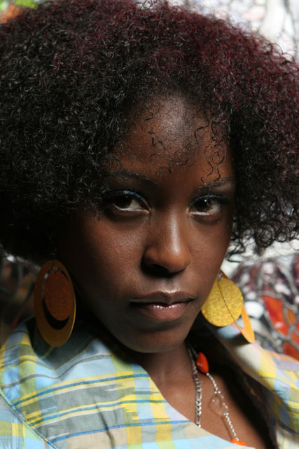 Female model photo shoot of Angelana in Kaufman Furs New York, NY