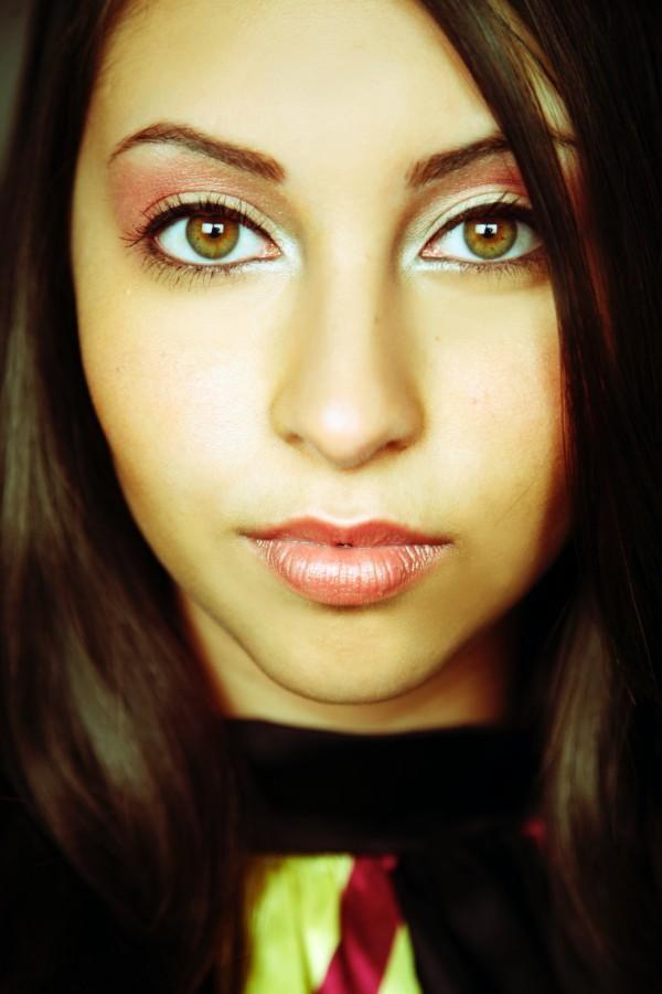 Female model photo shoot of Alyssa Gomez by sakamotography in Cinema Makeup, makeup by Yadira Lopez