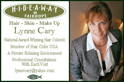 Female model photo shoot of Lynne Cary Hair Stylist by JoeBlack Art and Photography in Fairhope, AL.