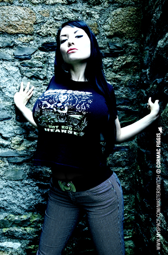 Female model photo shoot of Dahlia Dark by Cormac Figgis in Dublin, Ireland