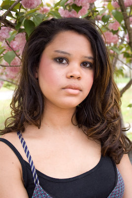 Female model photo shoot of april cheri mendez