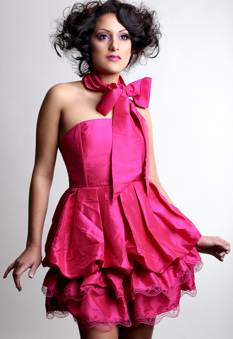 Female model photo shoot of Paola Maritza by Robert McCadden, hair styled by jessee skittrall, makeup by Fresh Face Stace