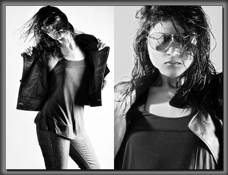 Female model photo shoot of shakira narain in New York City 