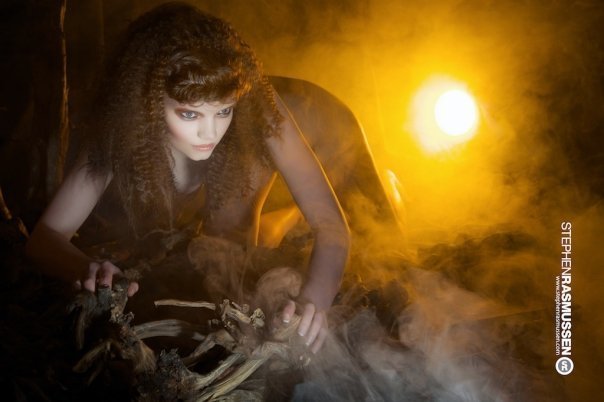 Female model photo shoot of LynnKennedy by Stephen Rasmussen in Glasgow, makeup by Lynsey C Reilly