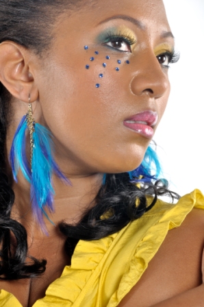 Female model photo shoot of CA Girl by NorthStar Images in Alexandria, VA, hair styled by Ava W, makeup by jai-mua