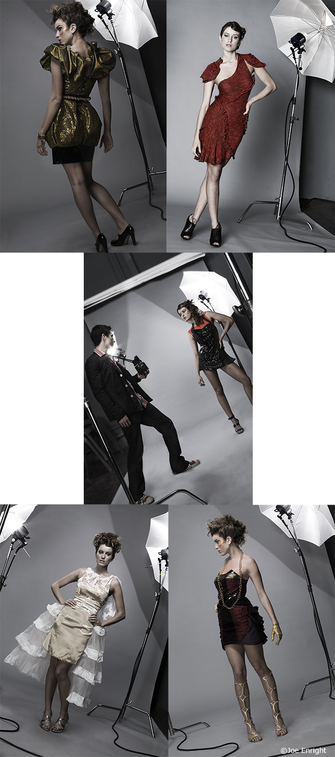 Male and Female model photo shoot of Joe Enright, HP and Orion John, wardrobe styled by Jane Doe Louise, makeup by Eva Woodby LA, clothing designed by Amanda Delacy Michaels
