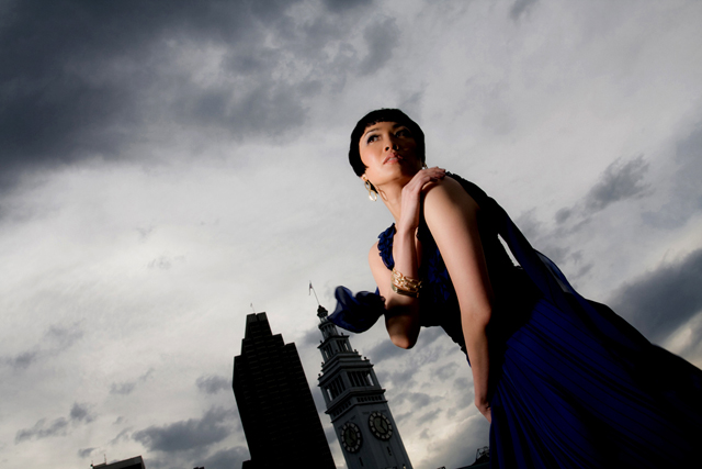 Female model photo shoot of Allison Ekevara by Divide By 0 in Embarcadero, San Francisco