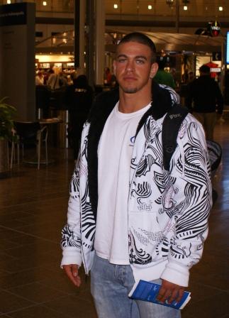Male model photo shoot of Tanner Parkes in Indy airport