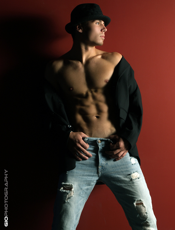 Male model photo shoot of Gio Photography and Czech model in Media Gio Studio