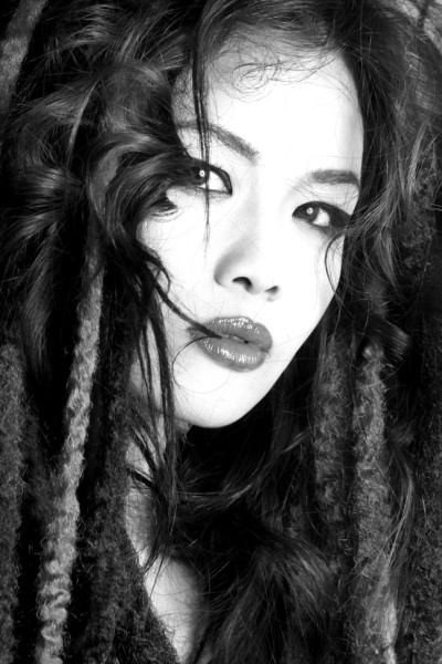 Female model photo shoot of ichika by AZZARA  in bronx, hair styled by Anatalia F, makeup by ayumi irie