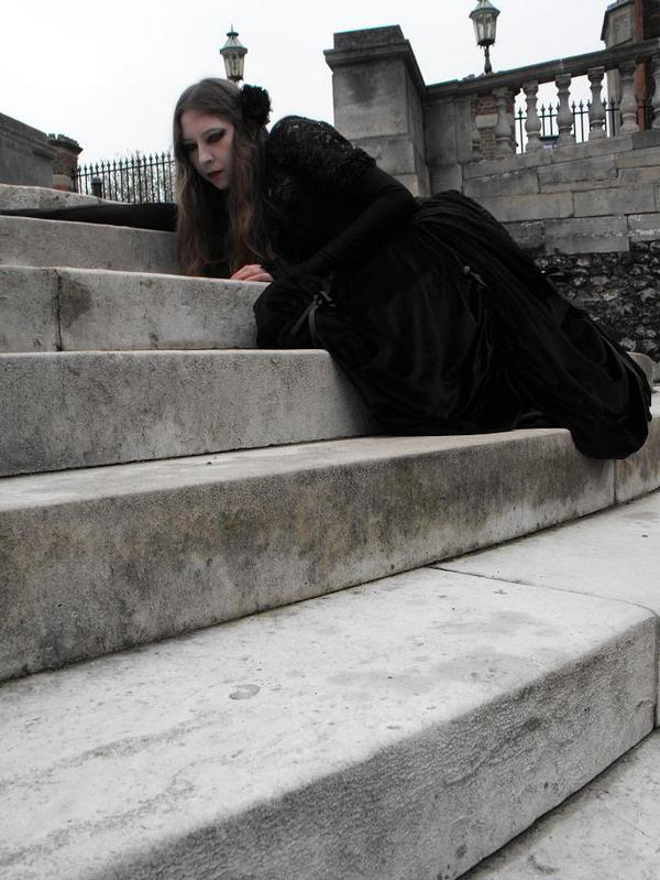 Female model photo shoot of Nenedhel- by Dark Sanctuary Images 