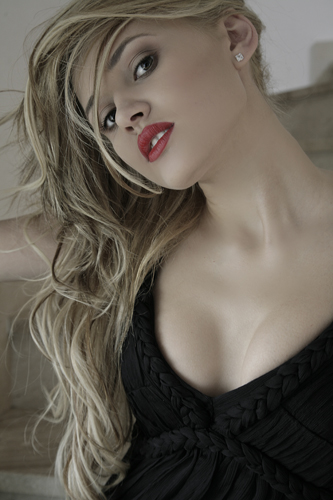 Female model photo shoot of Inga P by LEYLA DEE, makeup by Make up Beauty